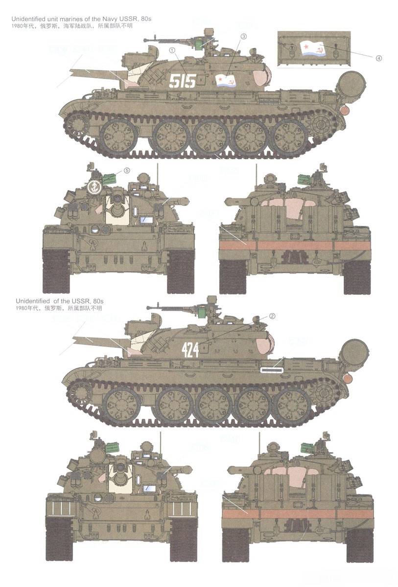 T-55A Medium Tank Mod. 1981 with workable track links – Image 17