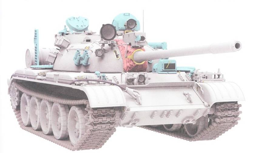 T-55A Medium Tank Mod. 1981 with workable track links – Image 19