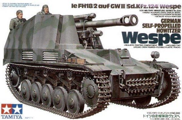 German Self-Propelled Howitzer "Wespe"