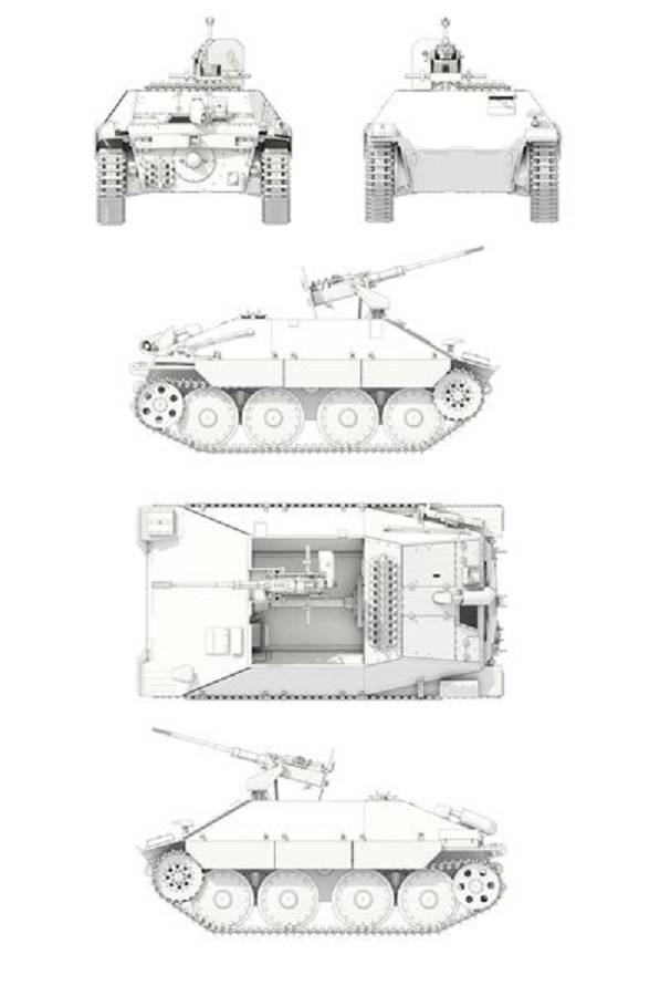 Bergepanzer Hetzer mit 3cm Flak Bordkanone MK-103 – Image 2