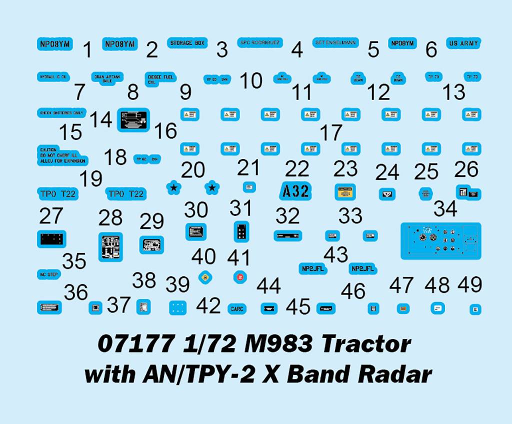 M983 Tractor with AN/TPY-2 X Band Radar – Image 4