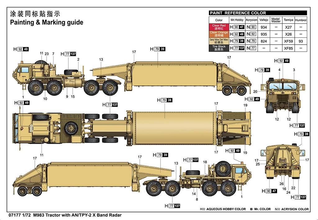 M983 Tractor with AN/TPY-2 X Band Radar – Image 6