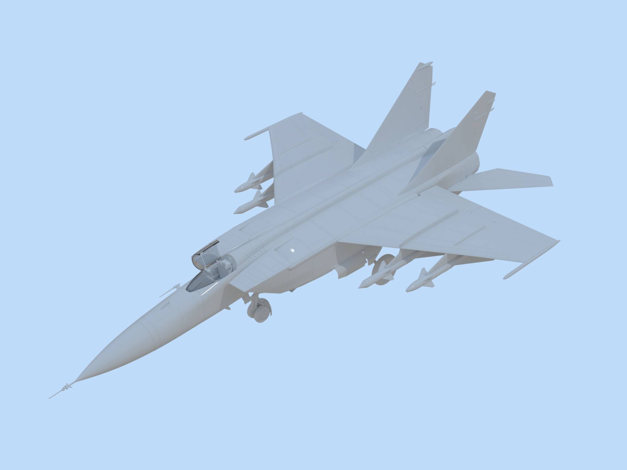 MiG-25 PD Soviet Interceptor Fighter – Image 8
