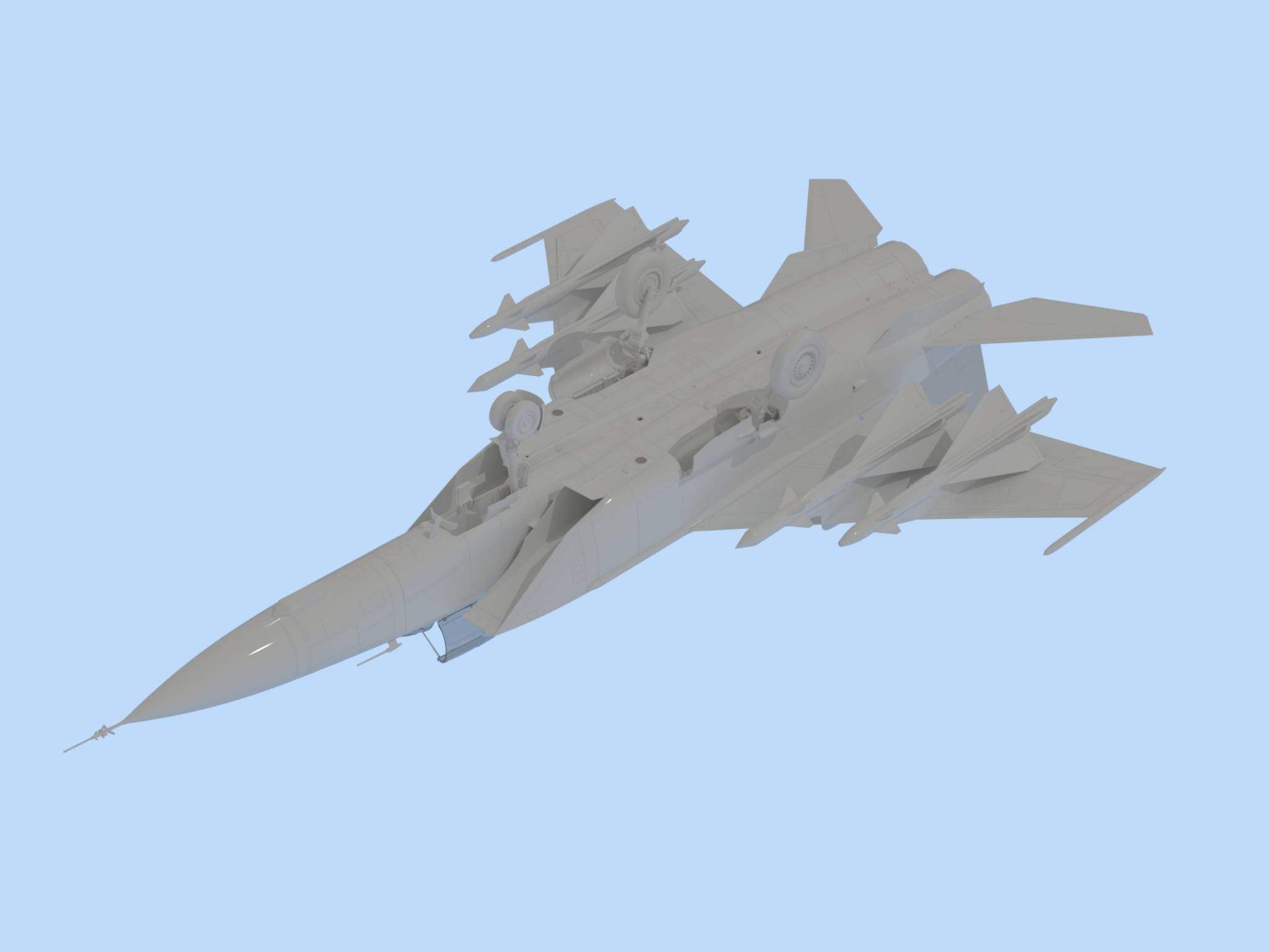 MiG-25 PD Soviet Interceptor Fighter – Image 9