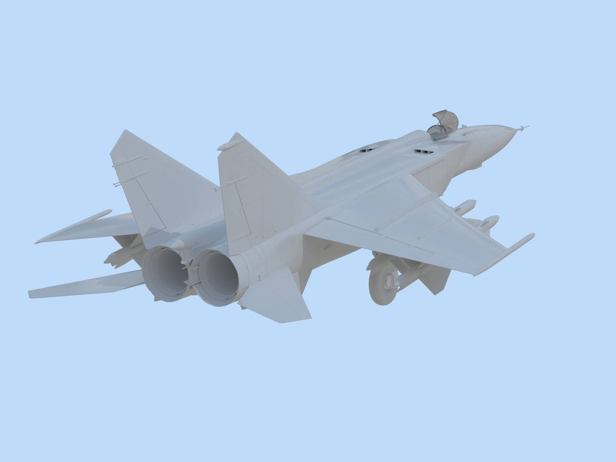 MiG-25 PD Soviet Interceptor Fighter – Image 10