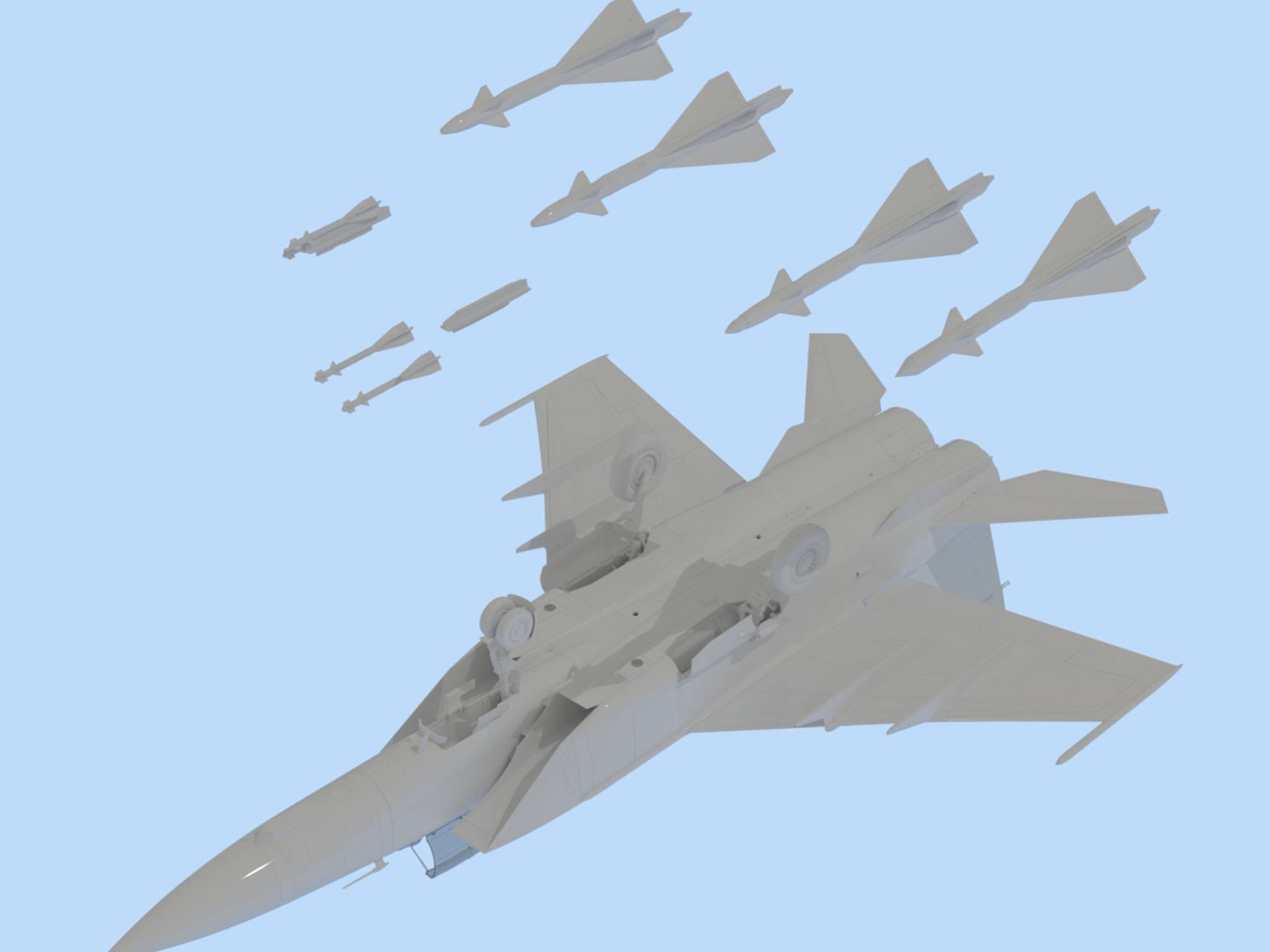 MiG-25 PD Soviet Interceptor Fighter – Image 12