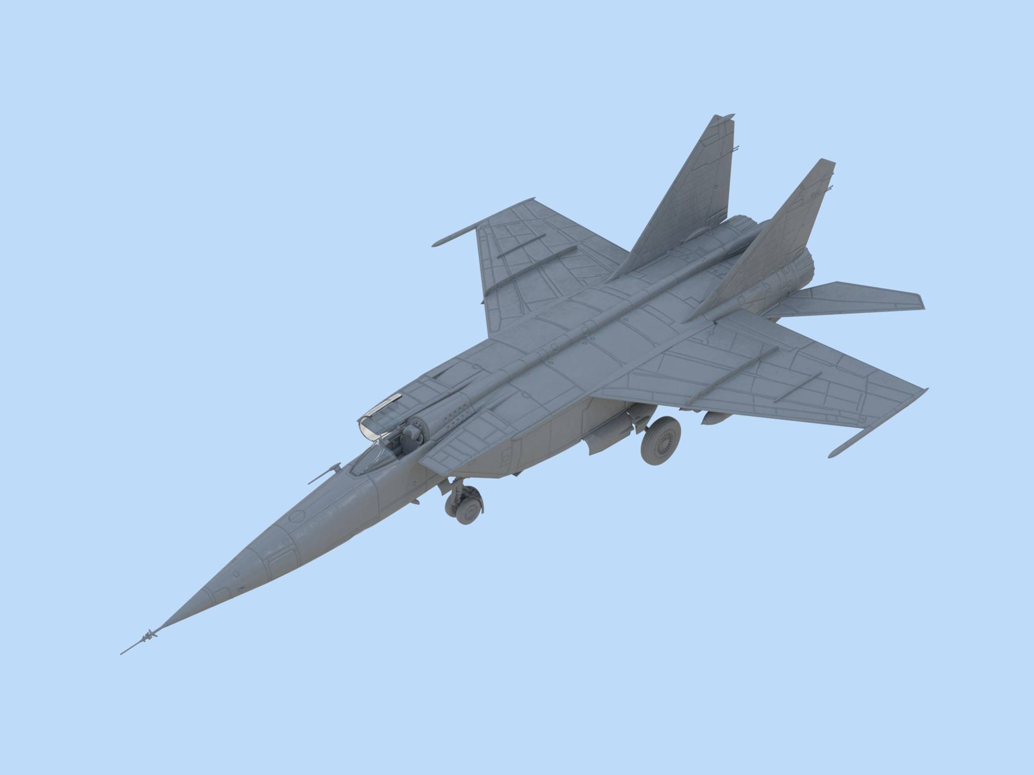 MiG-25 RB Soviet Reconnaissance Plane – Image 2