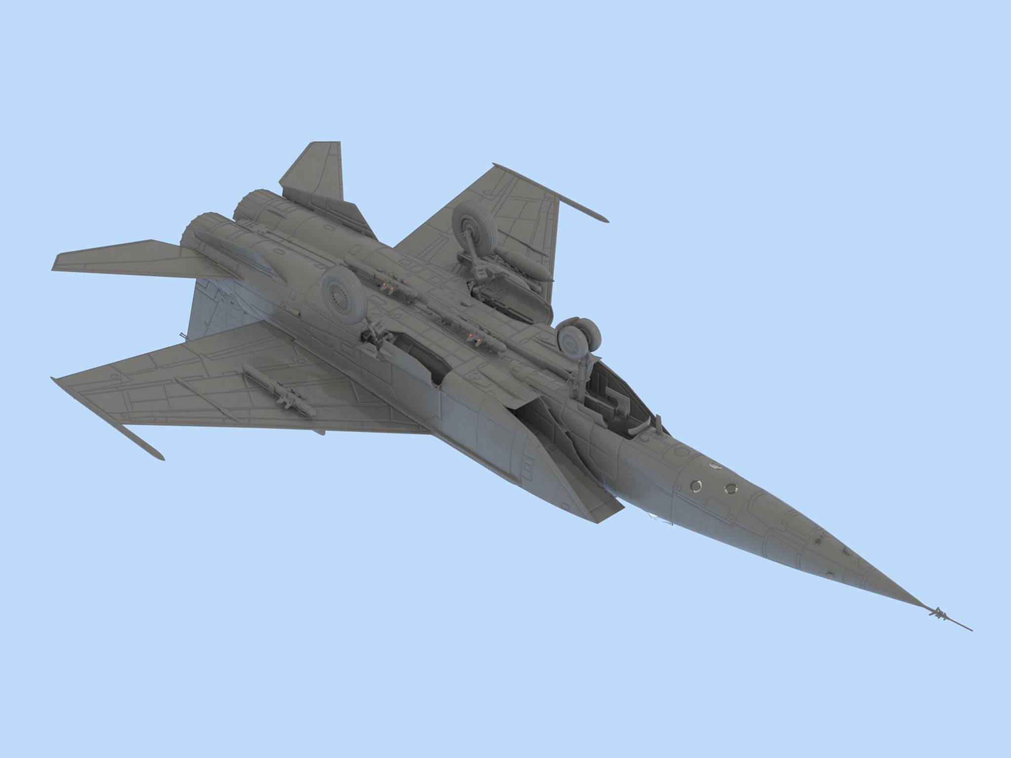 MiG-25 RB Soviet Reconnaissance Plane – Image 3