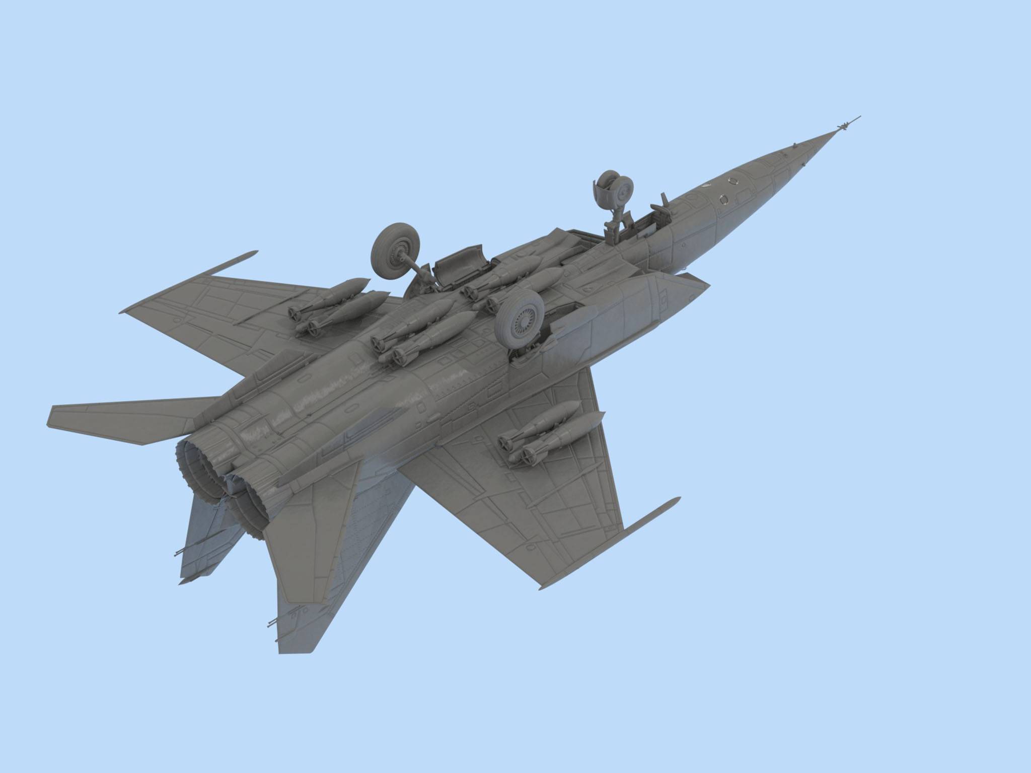 MiG-25 RB Soviet Reconnaissance Plane – Image 4