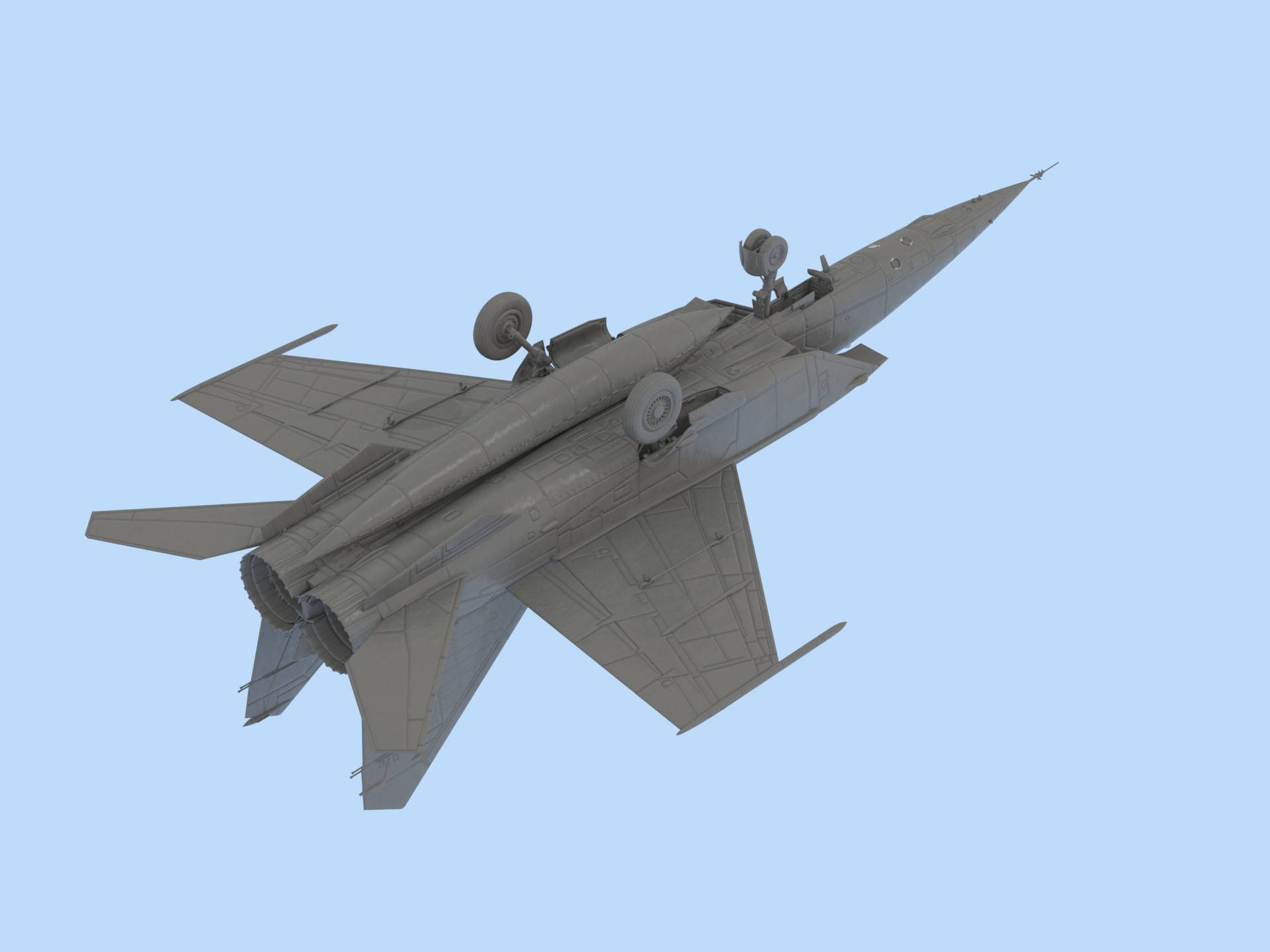 MiG-25 RBT Soviet Reconnaissance Plane – Image 8