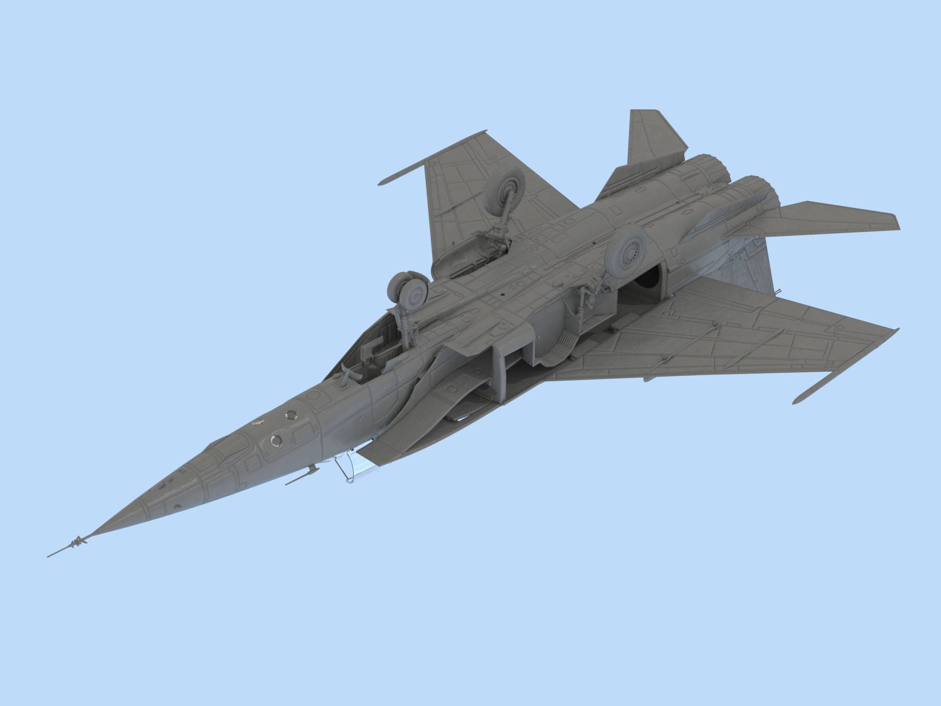 MiG-25 RBT Soviet Reconnaissance Plane – Image 9