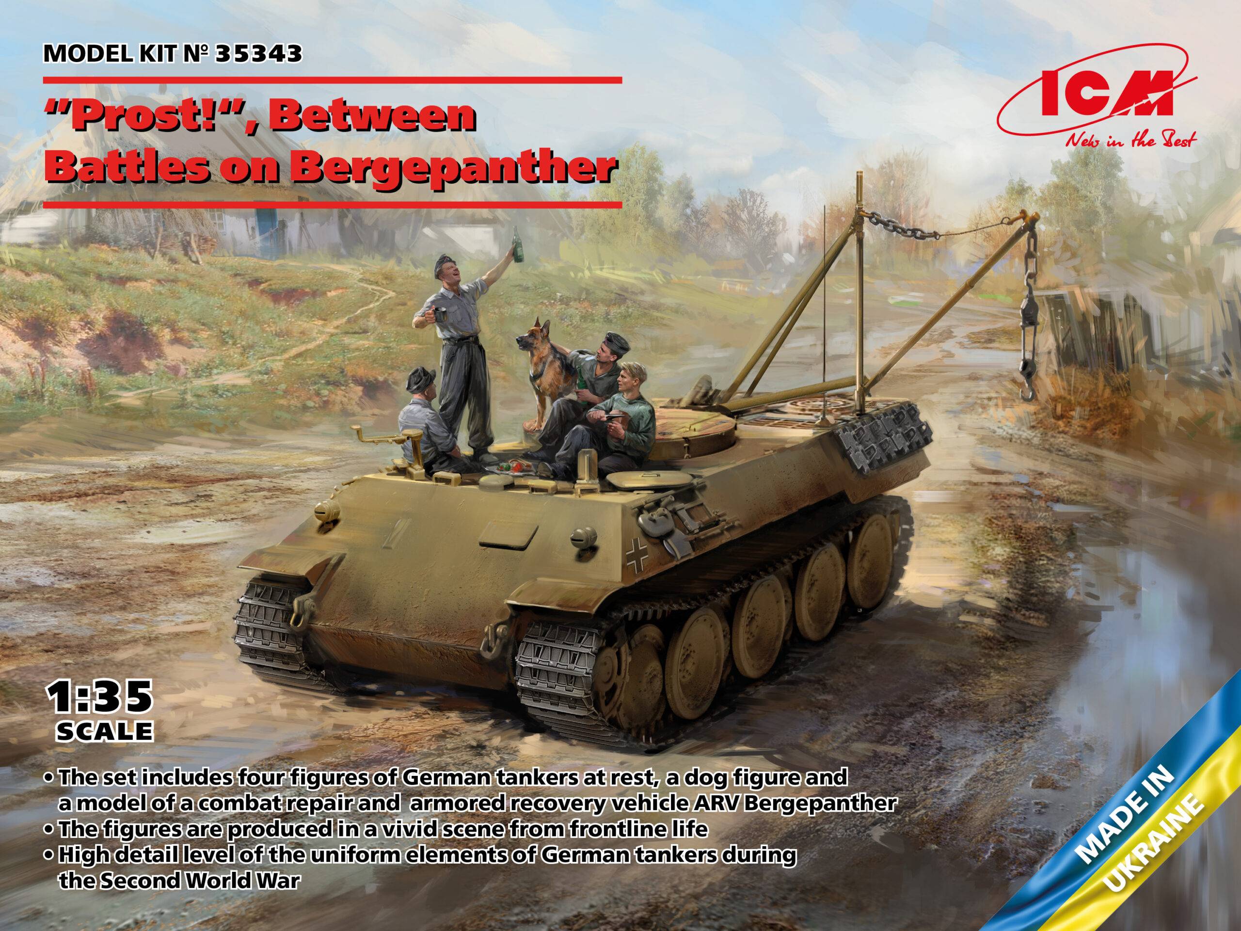 “Prost!”, Between Battles on Bergepanther
