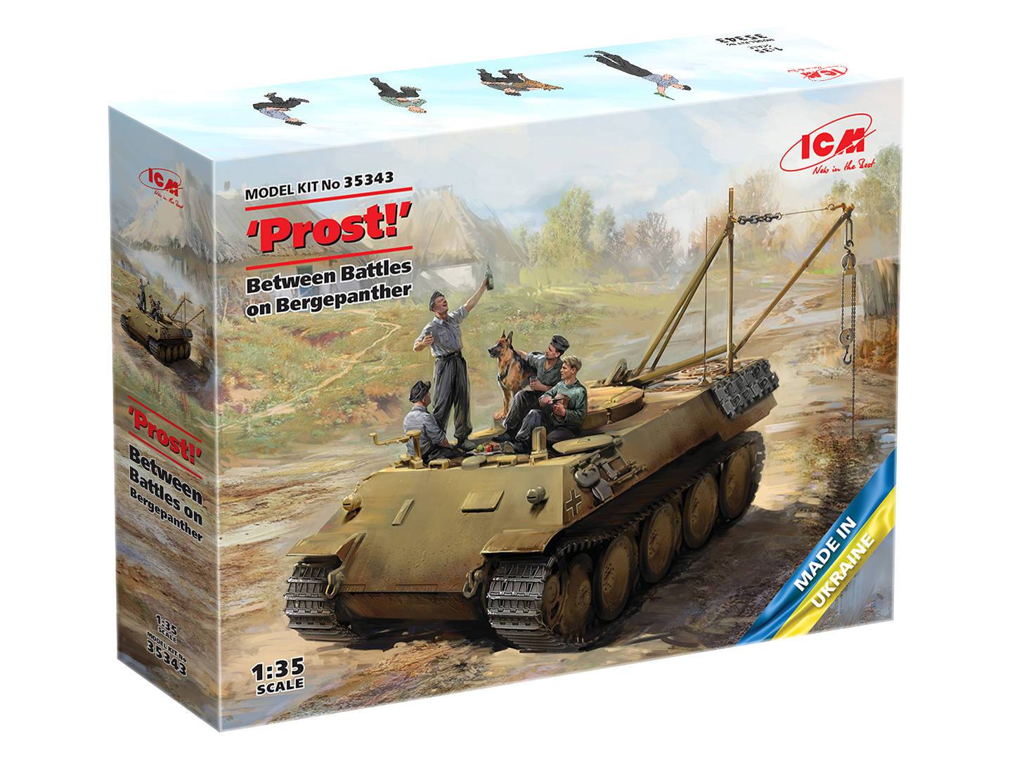 “Prost!”, Between Battles on Bergepanther – Image 21