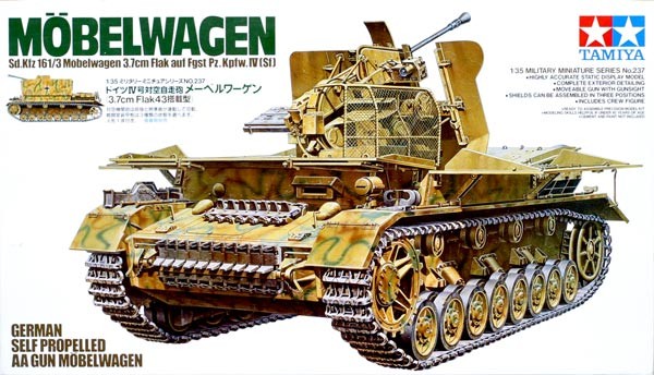 "Möbelwagen" Sd.Kfz 161/3 3.7cm Flak Auf Fgst Pz. Kpfw.IV (Sf)