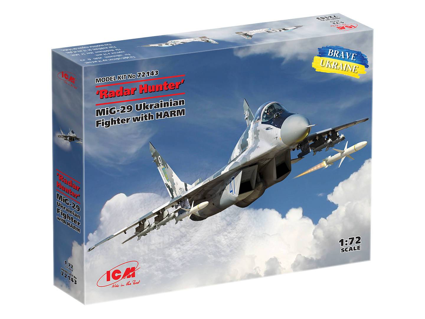 “Radar Hunter” MiG-29 “9-13” Ukrainian Fighter with HARM missiles – Image 19