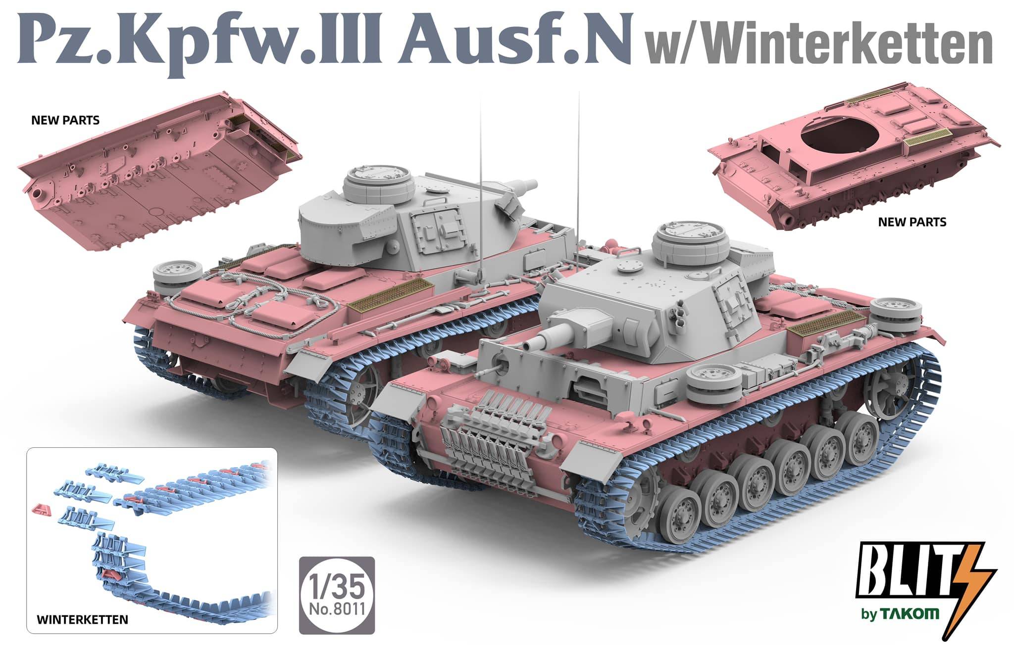 Pz.Kpfw. Ill Ausf. N w/Winterketten – Image 2