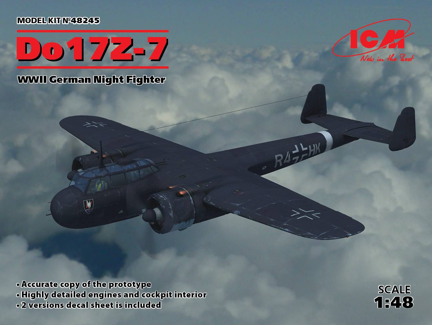 Do 17Z-7 WWII German Night Fighter