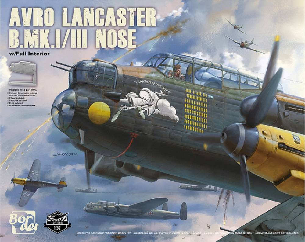 Avro Lancaster B.MK1/III Nose w/Full Interior