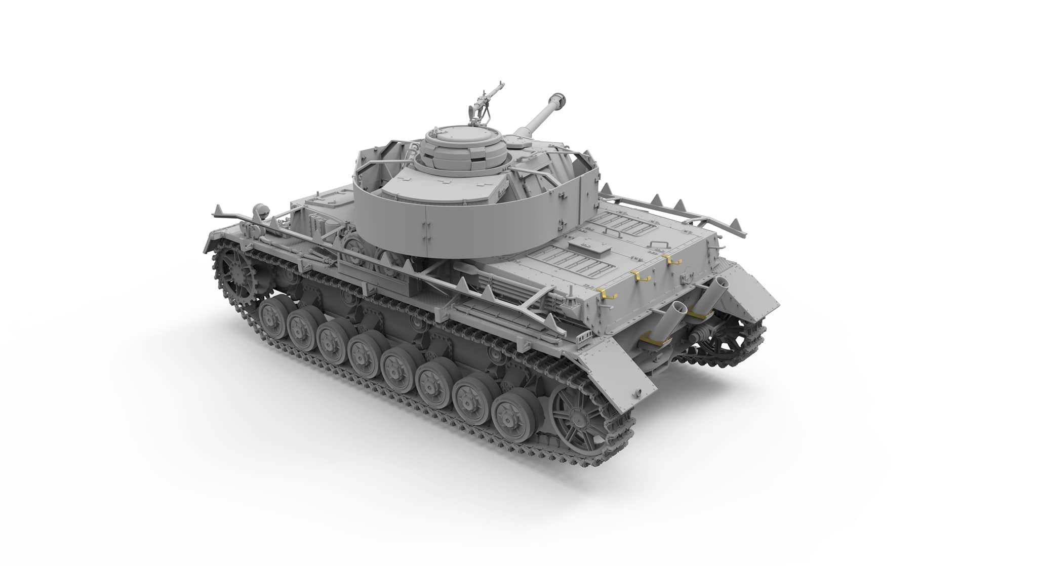 Pz.Kpfw.IV Ausf. J Early/Mid & Railway Flatbed Ommr Limited Edition – Image 4