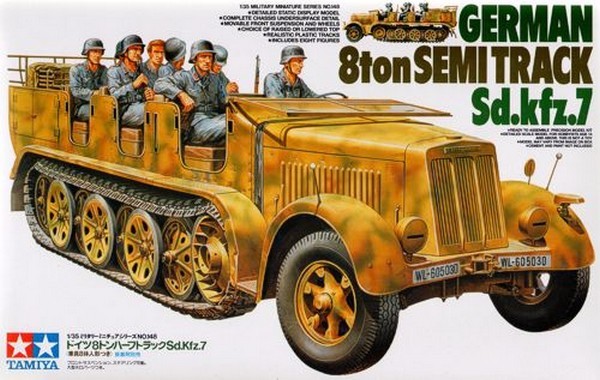 German 8 ton Semi Track SD.Kfz.7