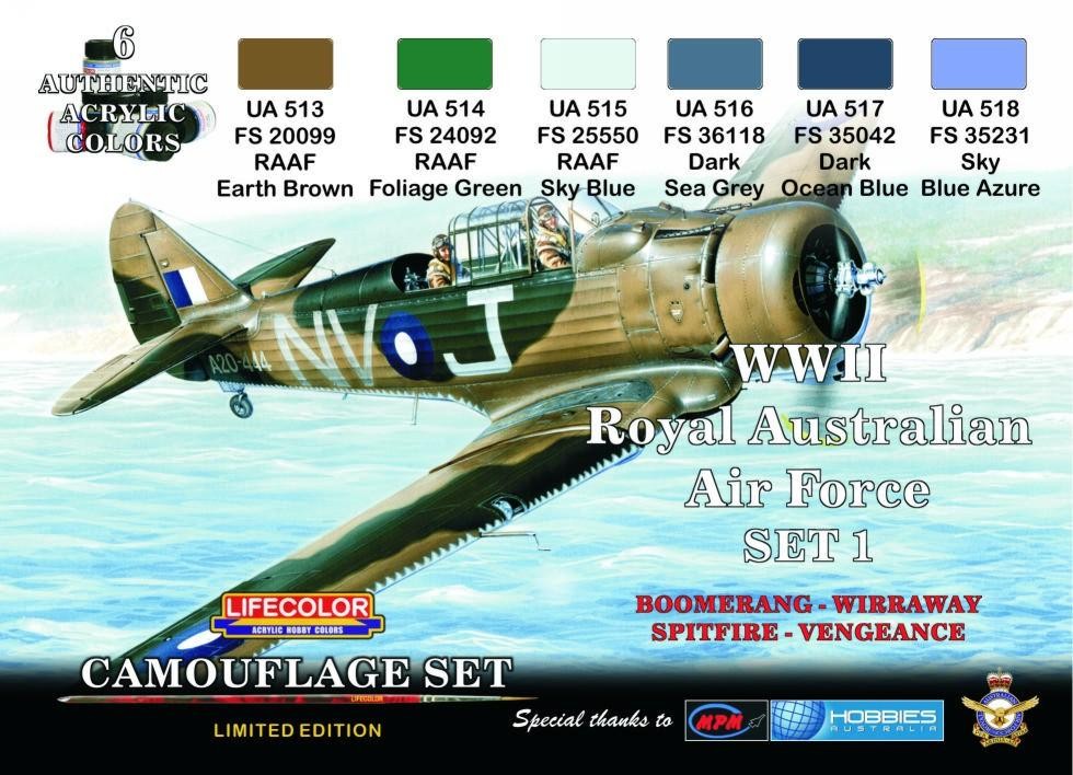ROYAL AUSTRALIAN AIR FORCE WWII SET1