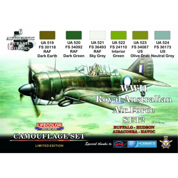 ROYAL AUSTRALIAN AIR FORCE WWII SET 2