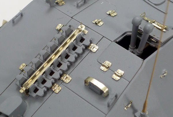 German TD Hetzer Mid Prod. - w/ABER PE Parts/Gun Barrel – Image 3