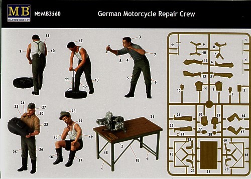 German Motorcycle Repair Crew – Image 4