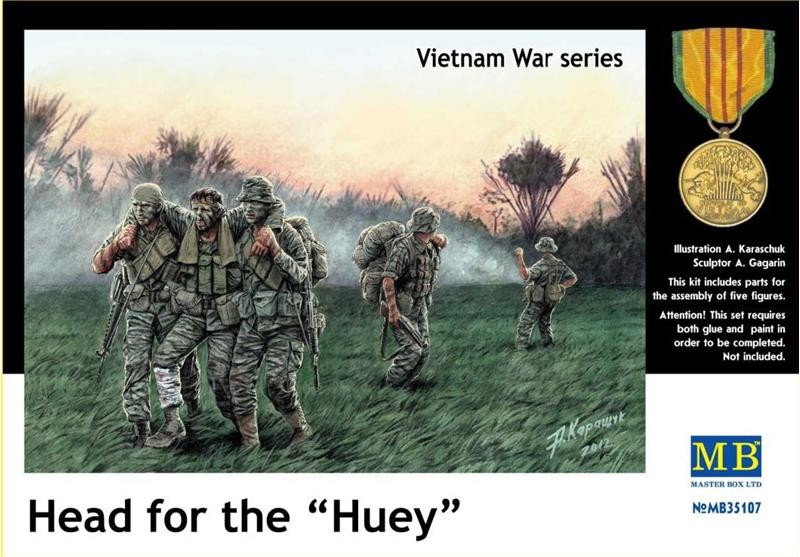HEAD FOR THE HUEY VIETNAM
