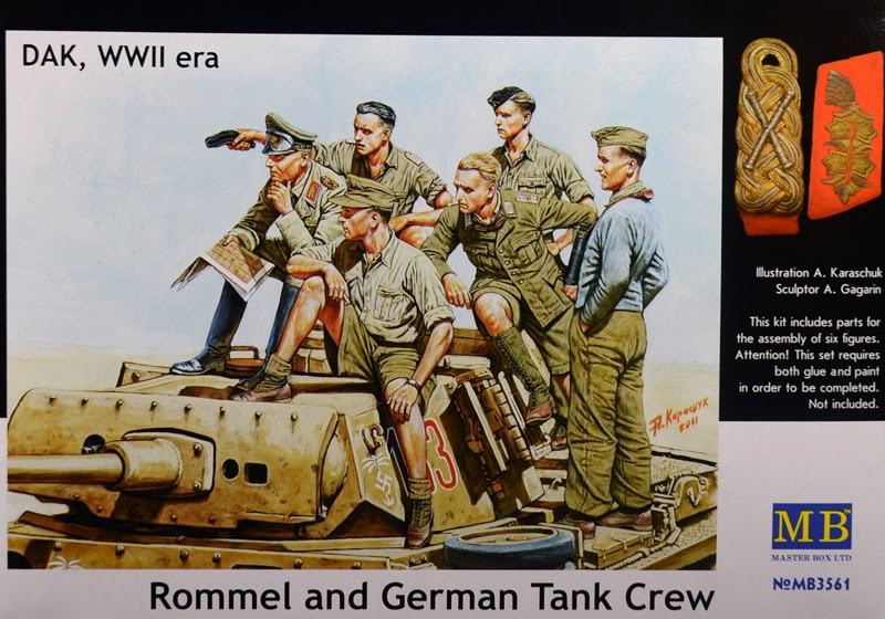 Rommel and German Tank Crew (DAK, 1941-1943)
