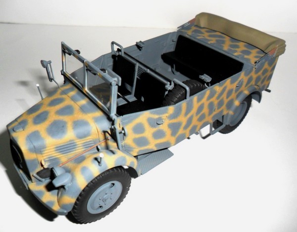 L1500A (Kfz.70) WWII German Personnel Car – Image 9