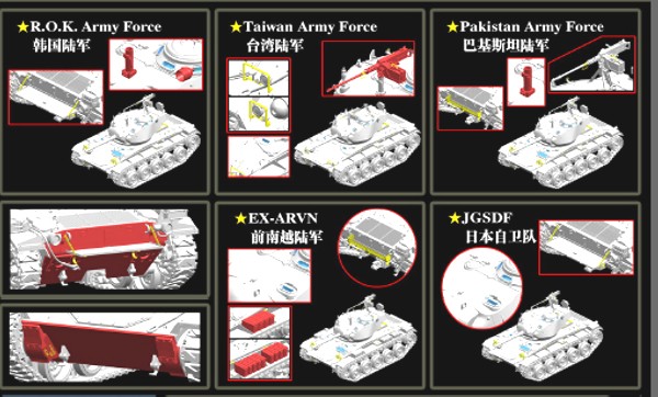 M-24 "Chaffee" (Post-War Version) Service In Asian Army Force – Image 3