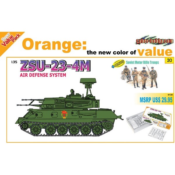 ZSU-23-4M Air Defense System + Soviet Motor Rifle Troops