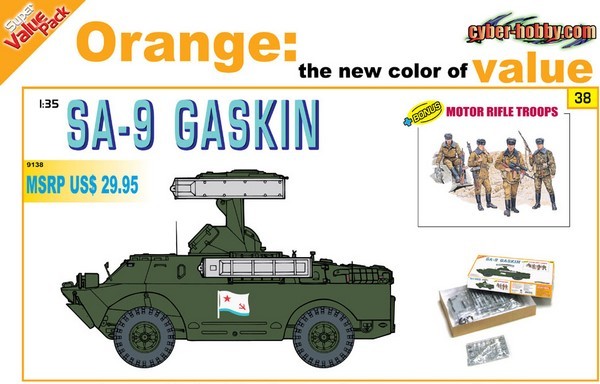 SA-9 Gaskin + Motor Rifle Troops