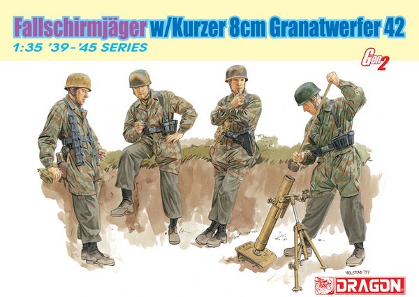 Fallschirmjäger w/Kurzer 8cm Granatwerfer42