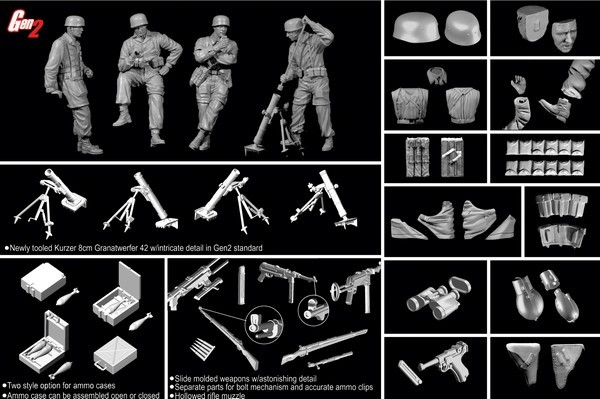 Fallschirmjäger w/Kurzer 8cm Granatwerfer42 – Image 2