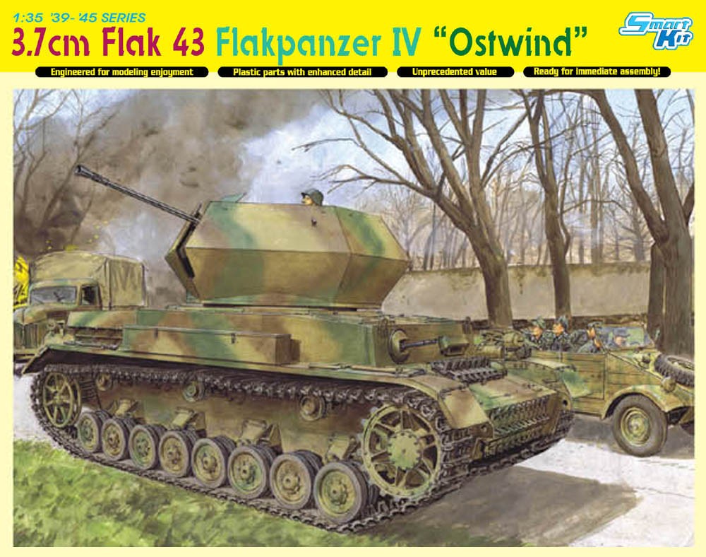 3.7cm FlaK 43 Flakpanzer IV "Ostwind"