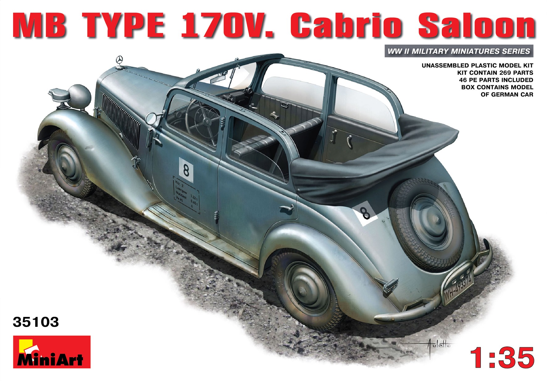 MB TYPE 170V Cabrio Saloon