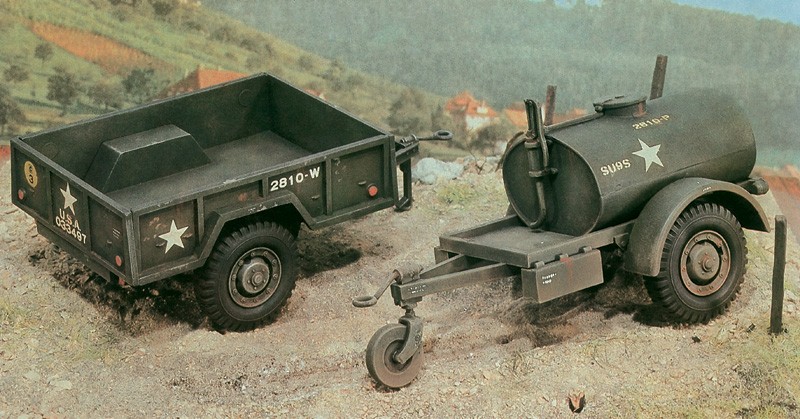 250 gal.s Tank Trailer - M101 Cargo Trailer – Image 2