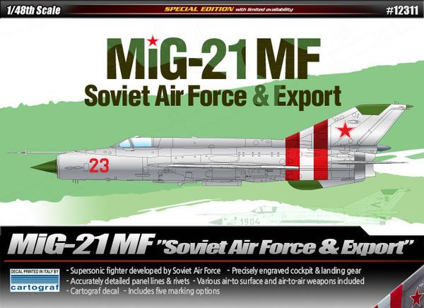 MIG-21MF Soviet Forces & Export Special Edition