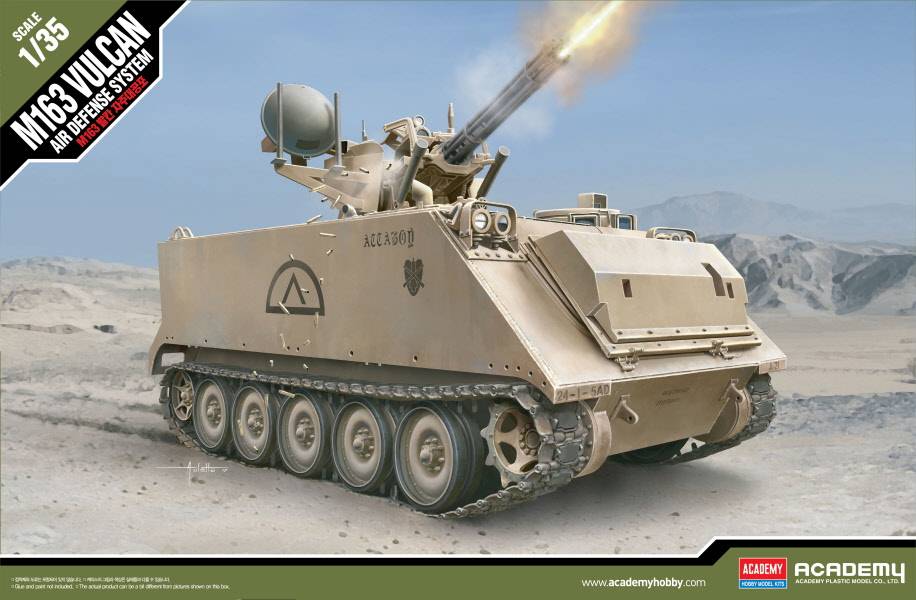 M163 Vulcan Air Defense System SPAAG US Army