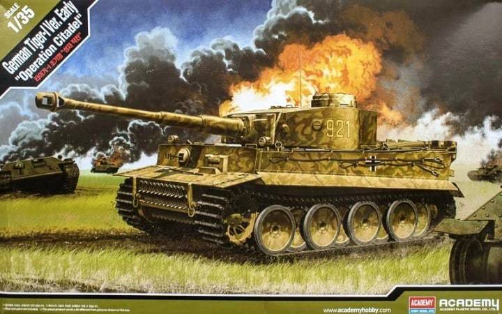 German Tiger-I Ver. Early Operation Citadel – Image 2