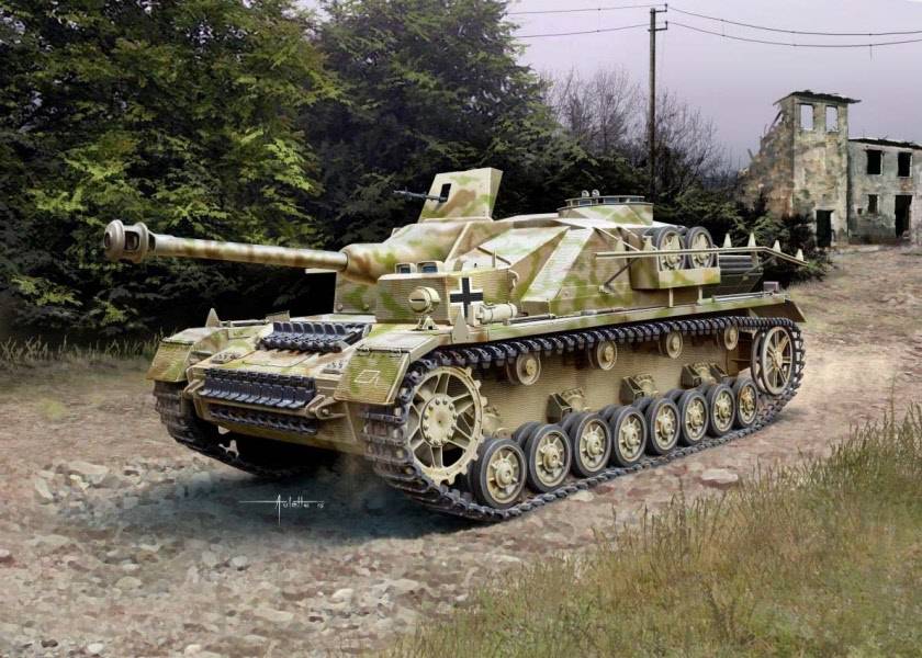 German StuG IV Sd.Kfz.167 Early Version