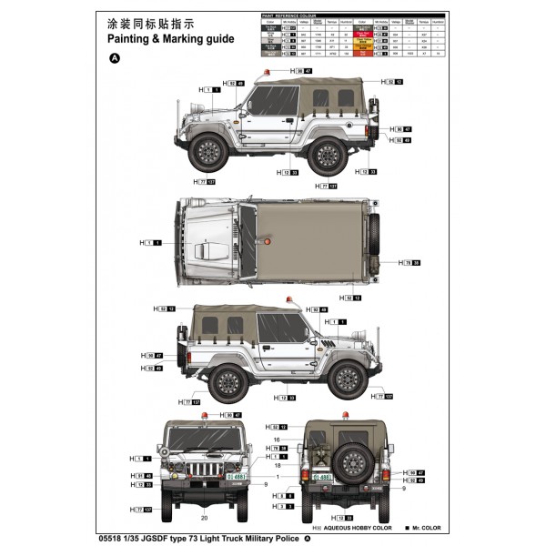 JGSDF type 73 Light Truck (Police) – Image 2