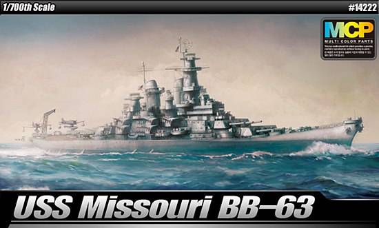 USS Missouri BB-63 Multi-Color Parts