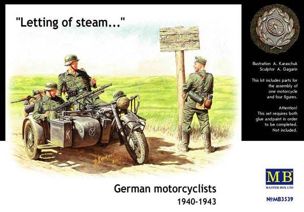 GERMAN MOTORCYCLISTS 1940-1943 Letting of steam – Image 13