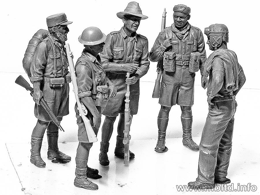 ALLIED FORCES WWII era North Africa desert battles series – Image 10