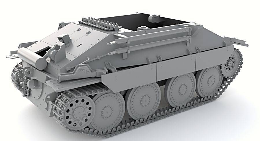 Bergepanzer 38 Hetzer Early – Image 2