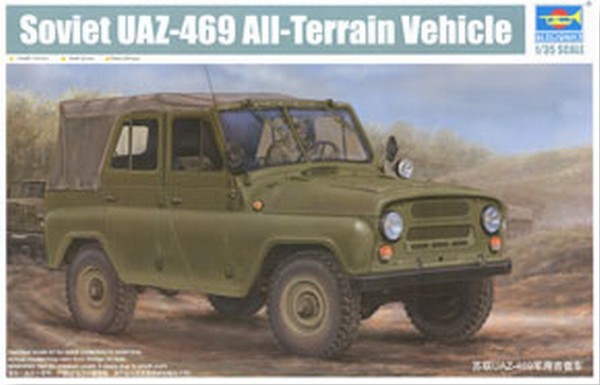 Soviet UAZ-469 All-Terrain Vehicle