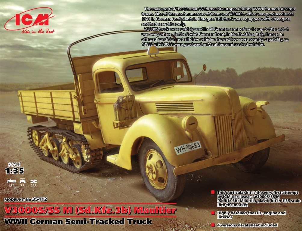 V3000S/SS M (Sd.Kfz.3b) Maultier